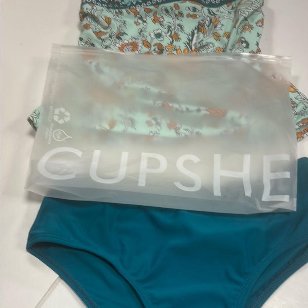 Cupshe Floral Bikini Set